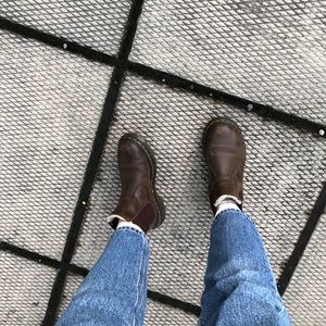 Dr. Martens Leonore Brown Chelsea Boots